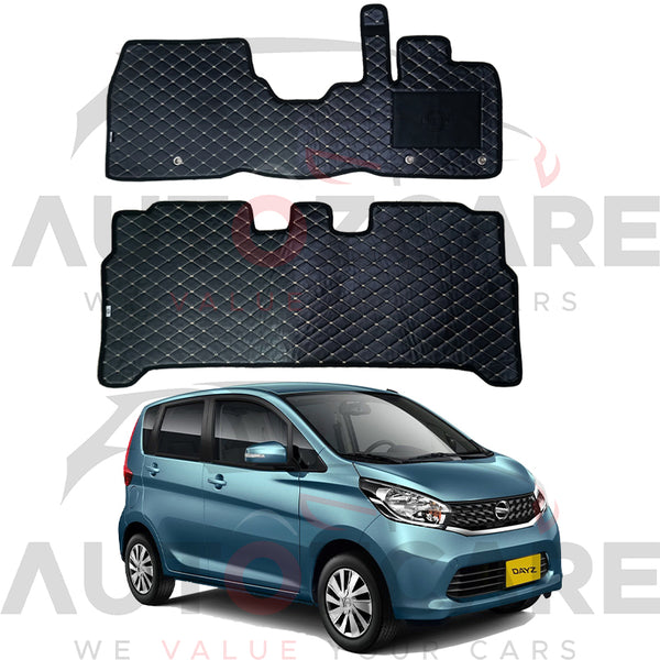 Nissan Dayz 7D Floor Mat ( Flat Style ) 2Pcs - Model 2013-2019