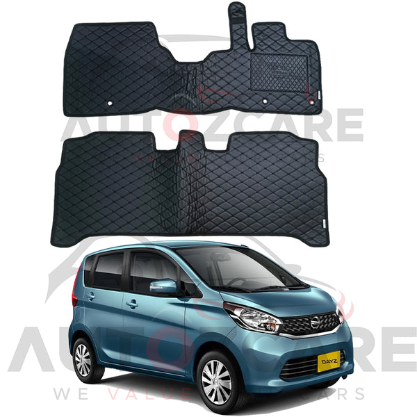 Nissan Dayz 7D Floor Mat ( Flat Style ) 2Pcs - Model 2013-2019