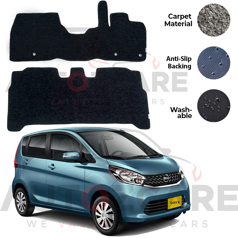 Nissan Dayz Genuine Fitting Carpet Floor Mat 2PCS - Model 2013-2019