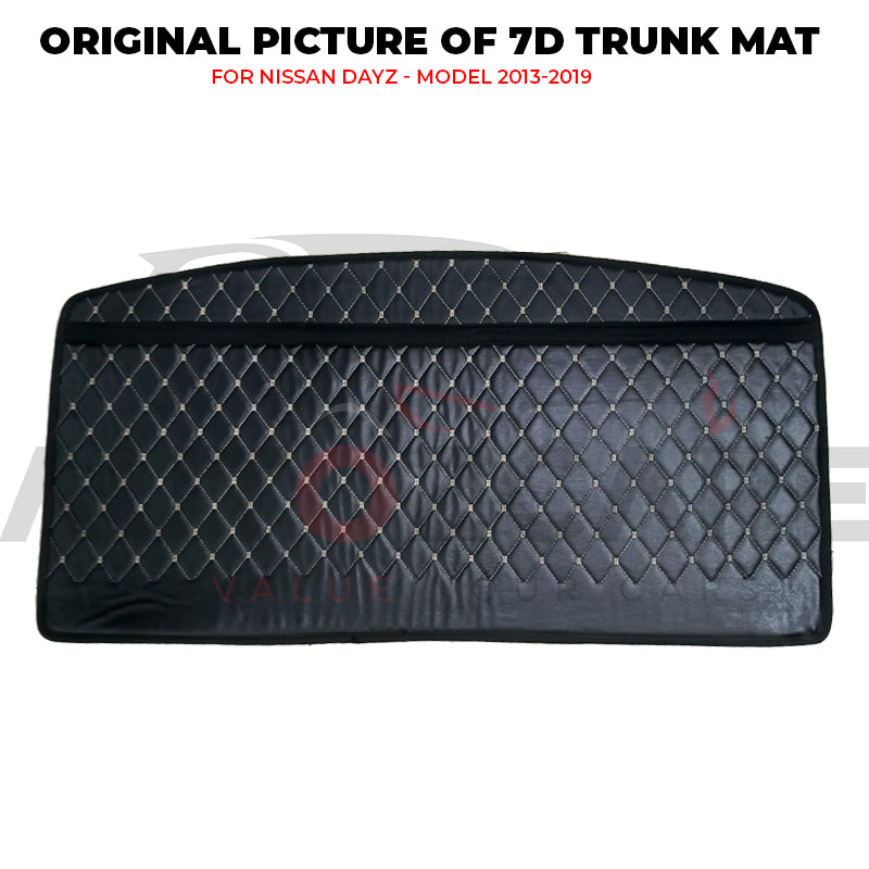 Nissan Dayz 7D Custom Car Trunk Mat - Model 2013 - 2019