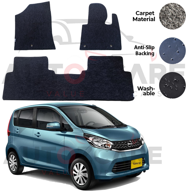 Nissan Dayz Genuine Fitting Carpet Floor Mat 4PCS - Model 2013-2019