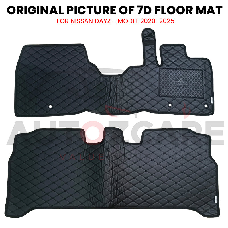 Nissan Dayz 7D Floor Mat ( Flat Style ) 2Pcs - Model 2020-2025