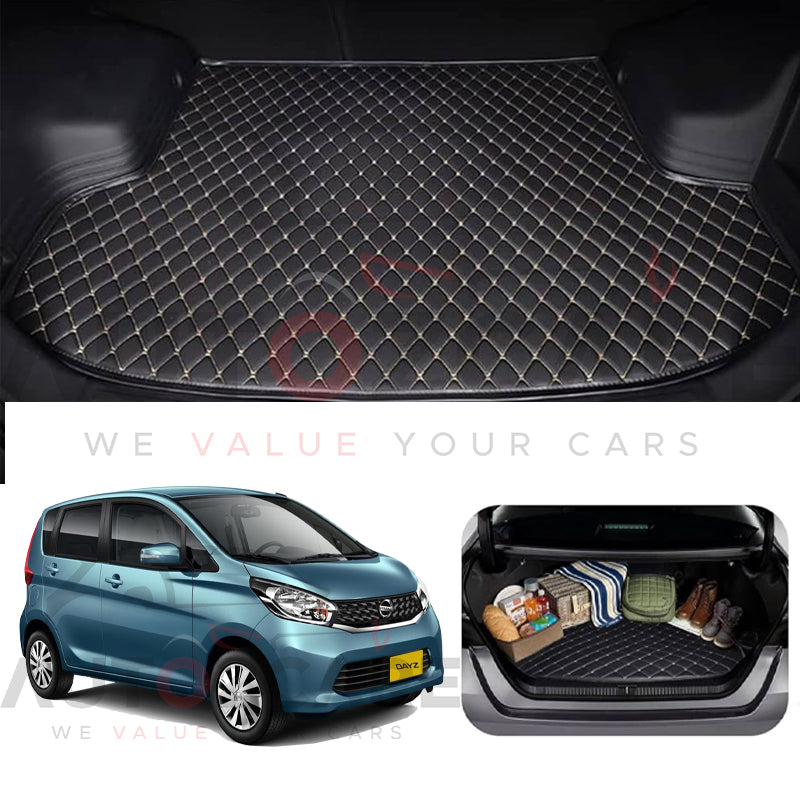 Nissan Dayz 7D Custom Car Trunk Mat - Model 2013 - 2019