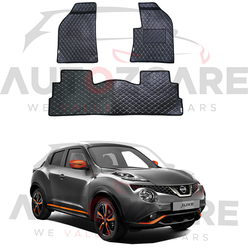 Nissan Juke 7D Floor Mat ( Flat Style ) 3PCS - Model 2010-2025