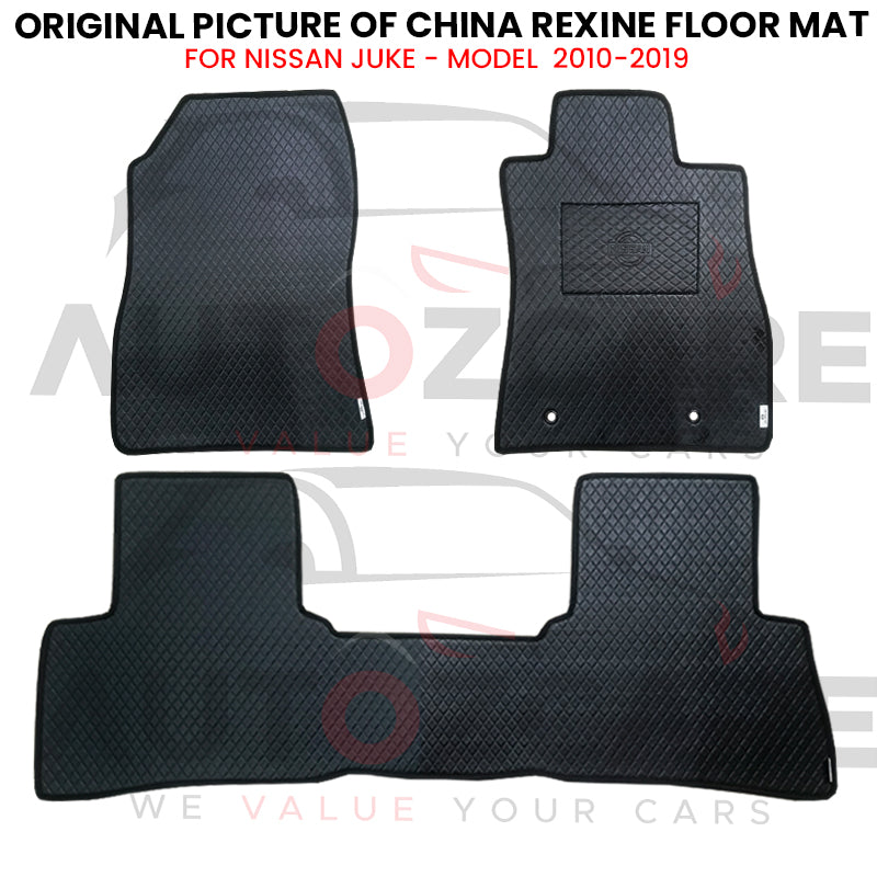 Nissan Juke China Rexine Floor Mat 3PCS - Model 2010-2019