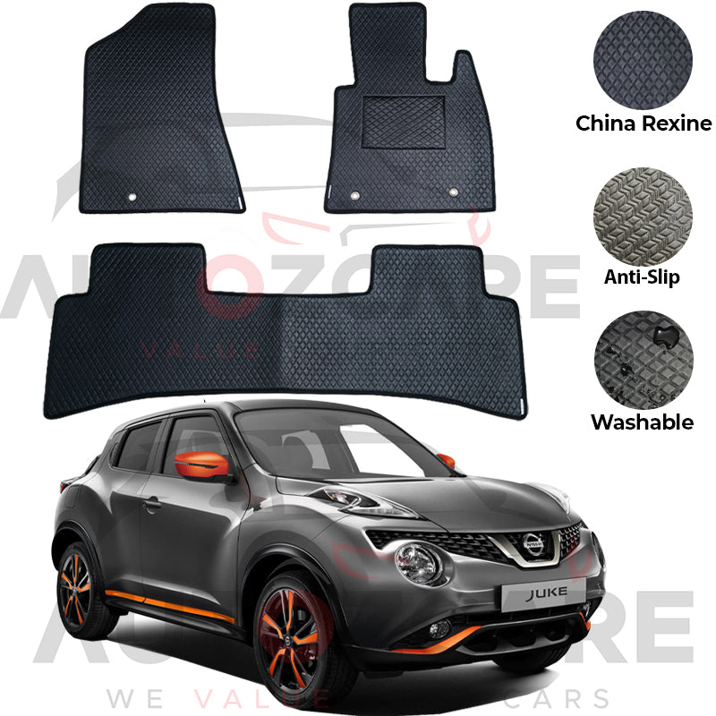Nissan Juke China Rexine Floor Mat 3PCS - Model 2010-2025