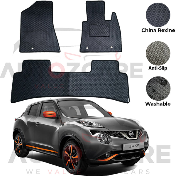 Nissan Juke China Rexine Floor Mat 3PCS - Model 2010-2025