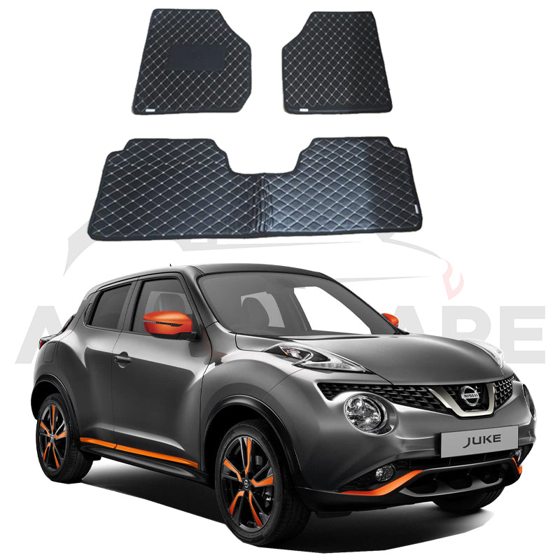 Nissan Juke 7D Floor Mat ( Flat Style ) 3PCS - Model 2010-2025