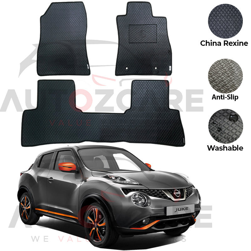 Nissan Juke China Rexine Floor Mat 3PCS - Model 2010-2025