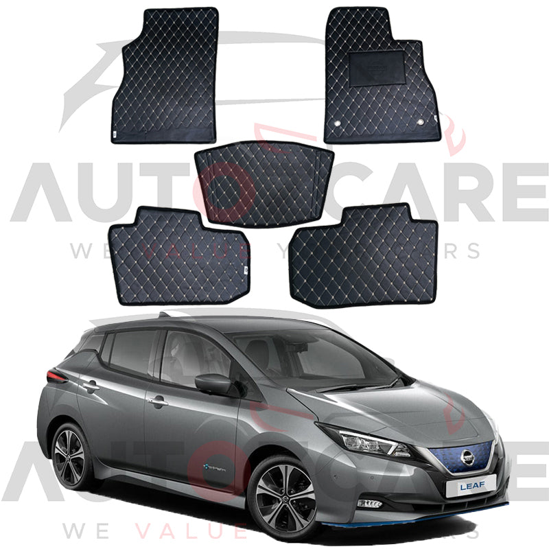 Nissan Leaf 7D Floor Mat ( Flat Style ) 5PCS - Model 2017-2025