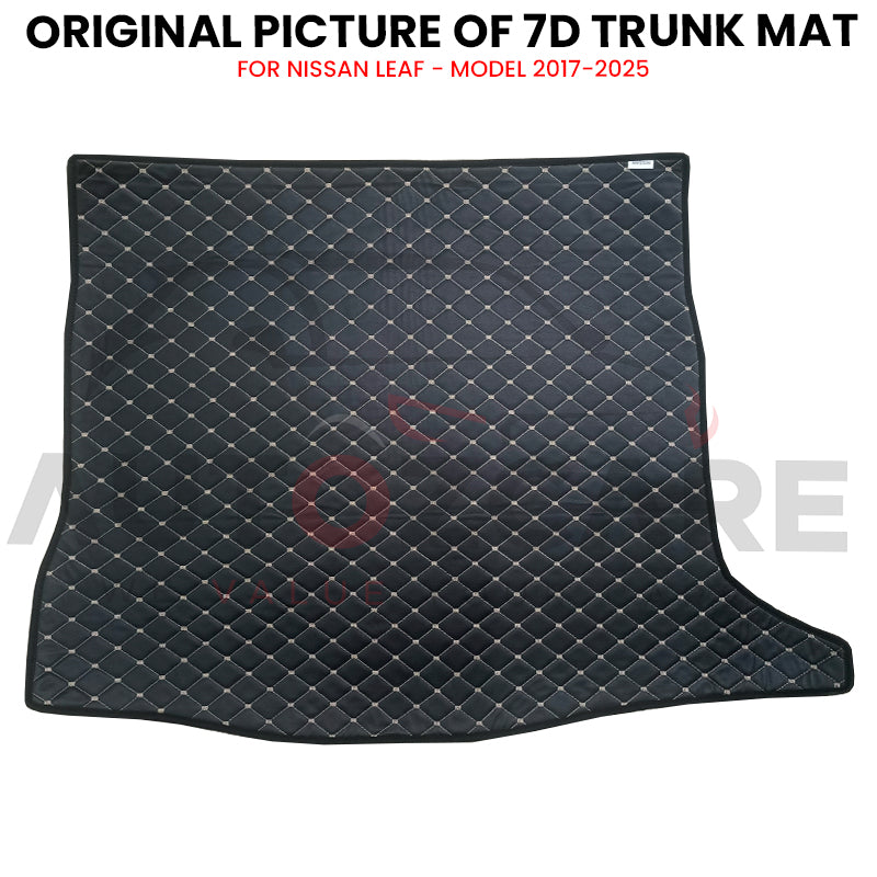 Nissan Leaf 7D Custom Car Trunk Mat - Model 2017-2025