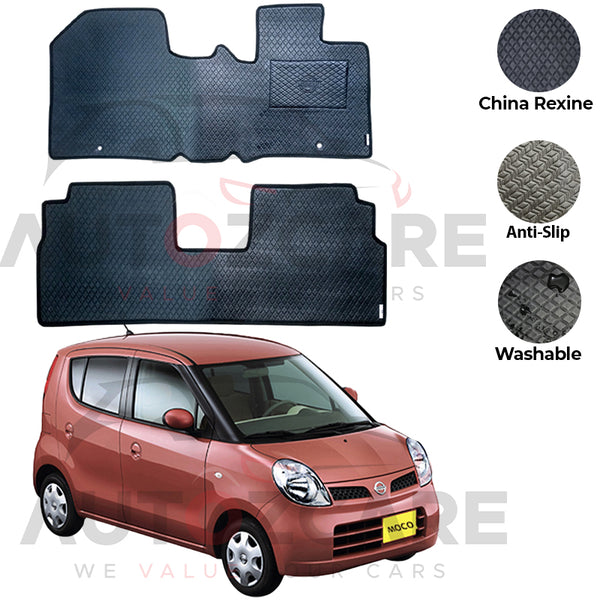 Nissan Moco China Rexine Floor Mat 2PCS - Model 2006-2011