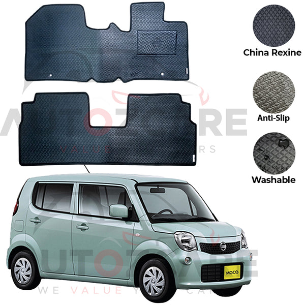 Nissan Moco China Rexine Floor Mat 2PCS - Model 2011-2018