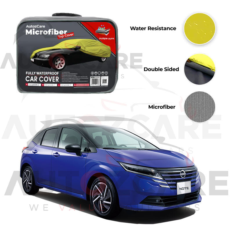 Nissan Note E-Power Microfiber Car Top Cover - Model 2021-2025