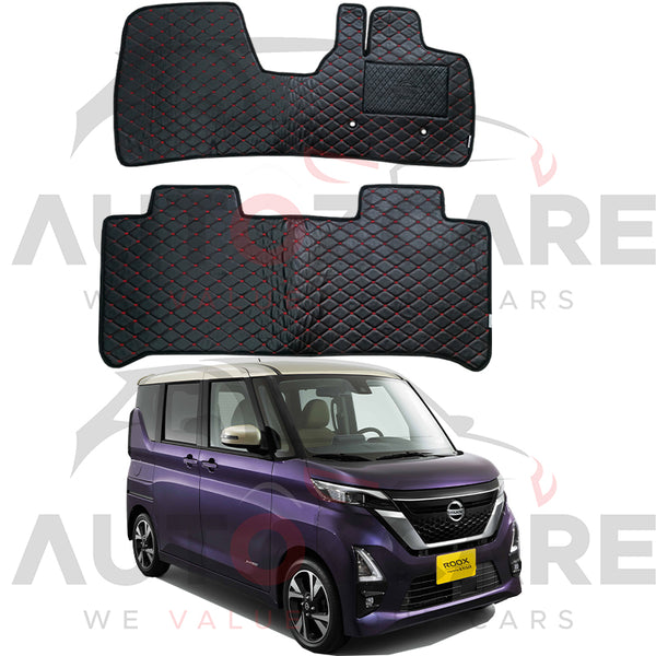 Nissan Roox 7D Floor Mat (Flat Style) 2PCS - Model 2020-2023