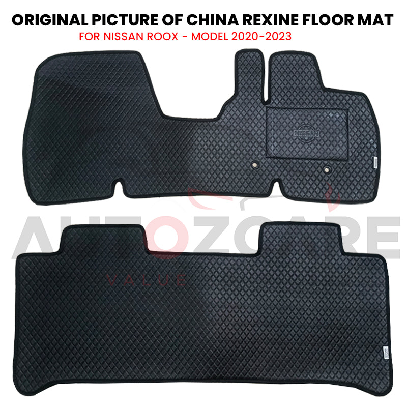 Nissan Roox China Rexine Floor Mat 2PCS - Model 2020-2023