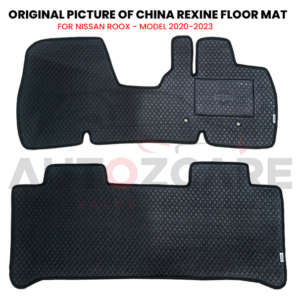 Nissan Roox China Rexine Floor Mat 2PCS - Model 2020-2023
