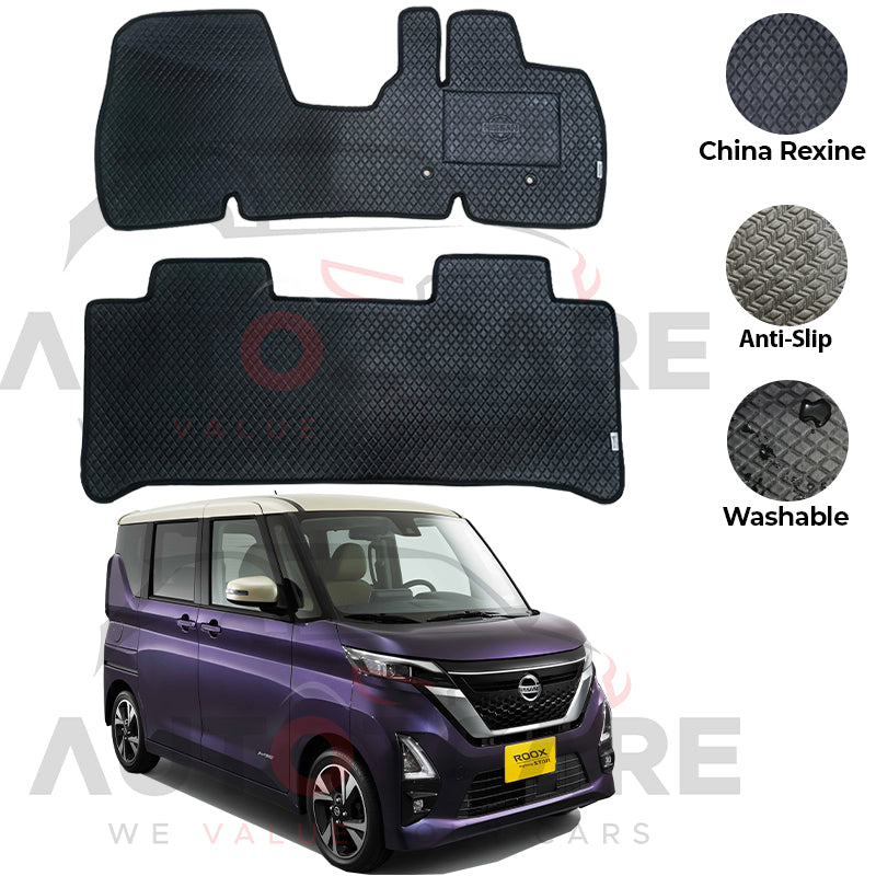 Nissan Roox China Rexine Floor Mat 2PCS - Model 2020-2023
