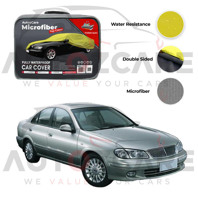 Nissan Sunny Microfiber Car Top Cover - Model 2005-2010