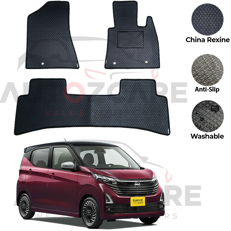 Nissan Dayz Highway Star China Rexine Floor Mat 2PCS - Model 2020-2026