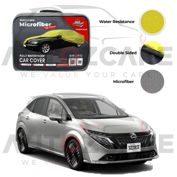 Nissan note aura Microfiber Car Top Cover - Model 2021-2025