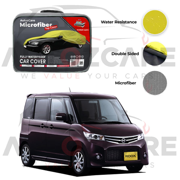 Nissan roox Microfiber Car Top Cover - Model 2008-2013