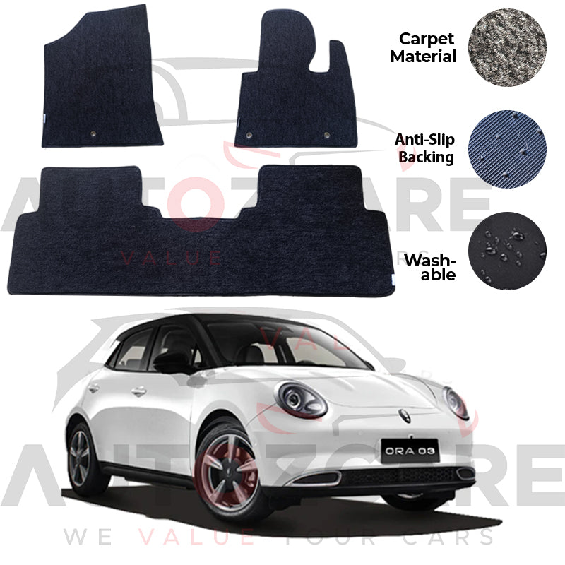 GWM ORA 03 Fitting Carpet Floor Mat 3PCS - Model 2025