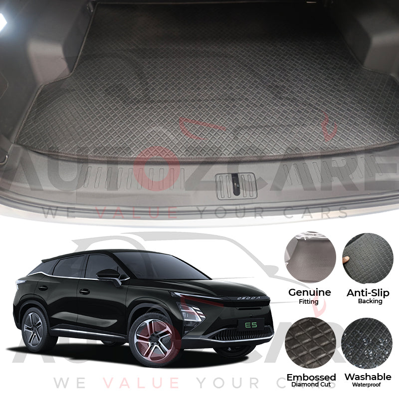 Omoda E5 China Rexine Custom-Size Trunk Mat - Model 2025