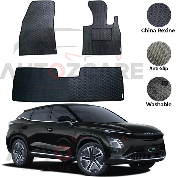 Omoda E5 China Rexine Floor Mat 3PCS - Model 2025