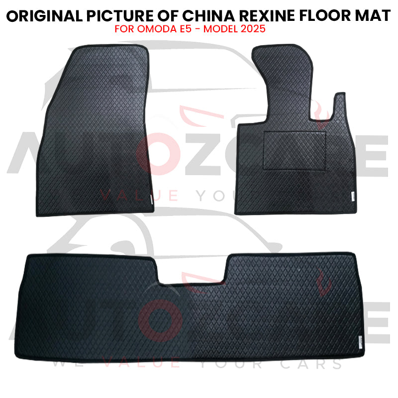 Omoda E5 China Rexine Floor Mat 3PCS - Model 2025