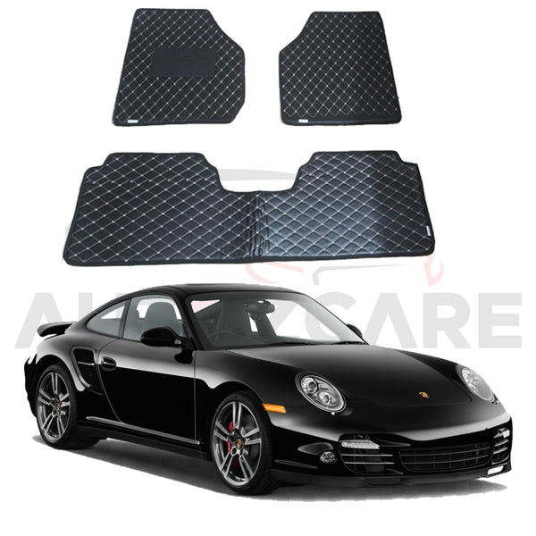 Porsche 911 7D Floor Mat ( Flat Style ) 3PCS - Model 2012-2018