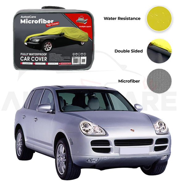 Porsche Cayenne Microfiber Car Top Cover - Model 2002-2010 - AutozCare Pakistan