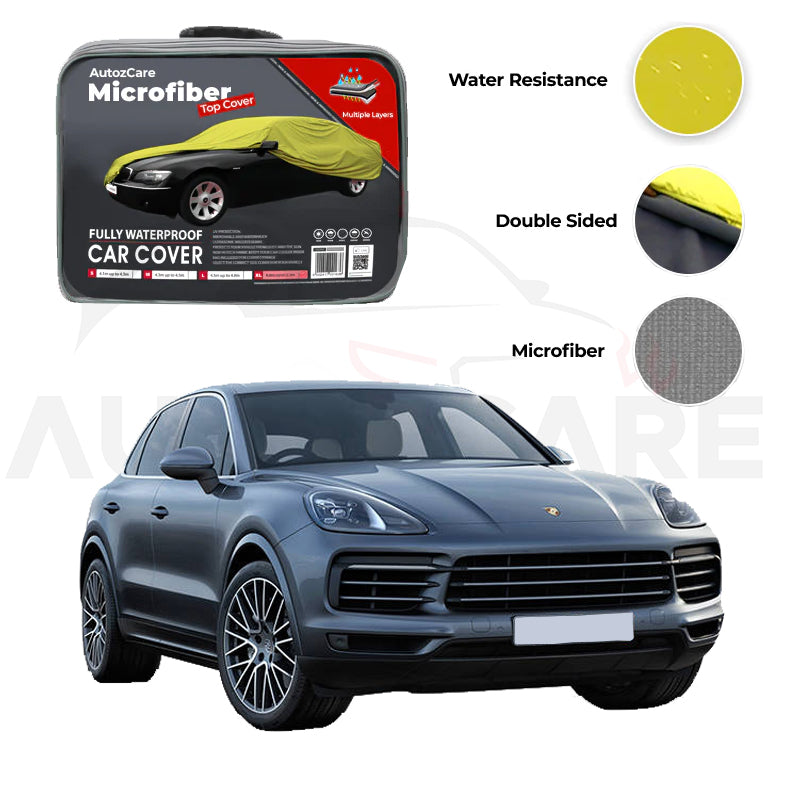 Porsche Cayenne Microfiber Car Top Cover - Model 2010-2018