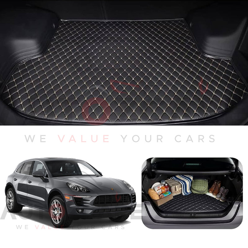 Porsche Cayenne 7D Custom Car Trunk Mat - Model 2010-2018