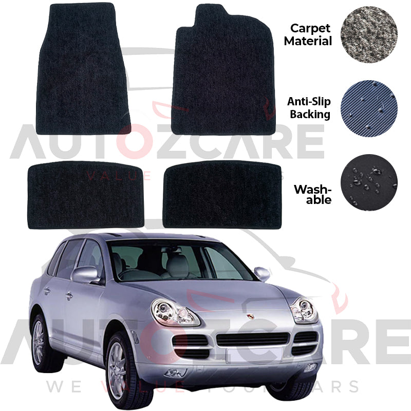Porsche Cayenne Genuine Fitting Carpet Floor Mat 3PCS - Model 2002-2010