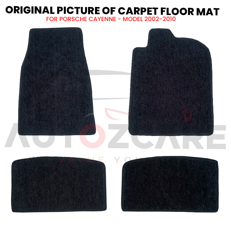 Porsche Cayenne Genuine Fitting Carpet Floor Mat 3PCS - Model 2002-2010