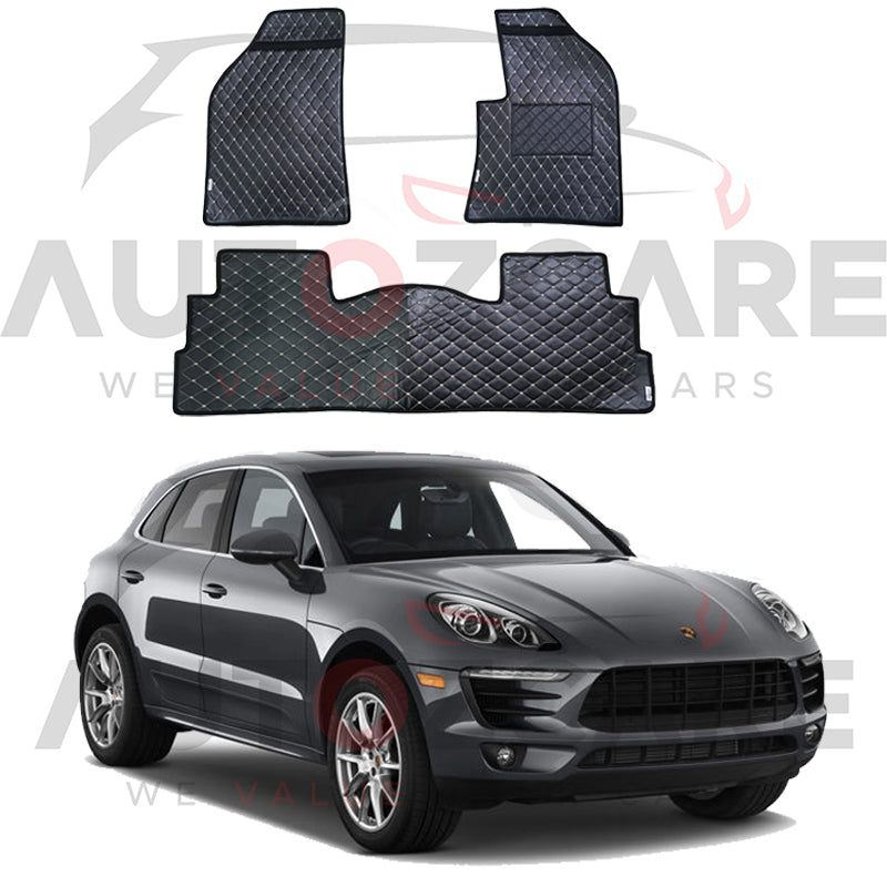 Porsche Cayenne 7D Floor Mat ( Flat Style ) - Model 2019-2025