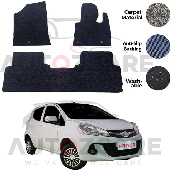 Prince Pearl China Rexine Floor Mat 3PCS - Model 2020-2025