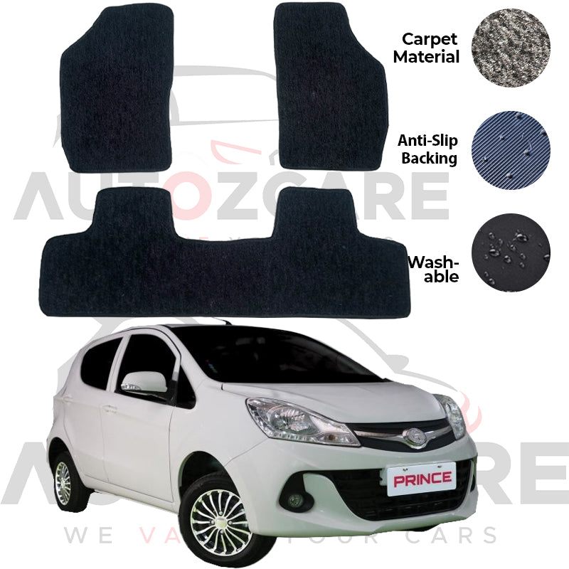 Prince Pearl Fitting Carpet Floor Mat 3PCS - Model 2020-2025