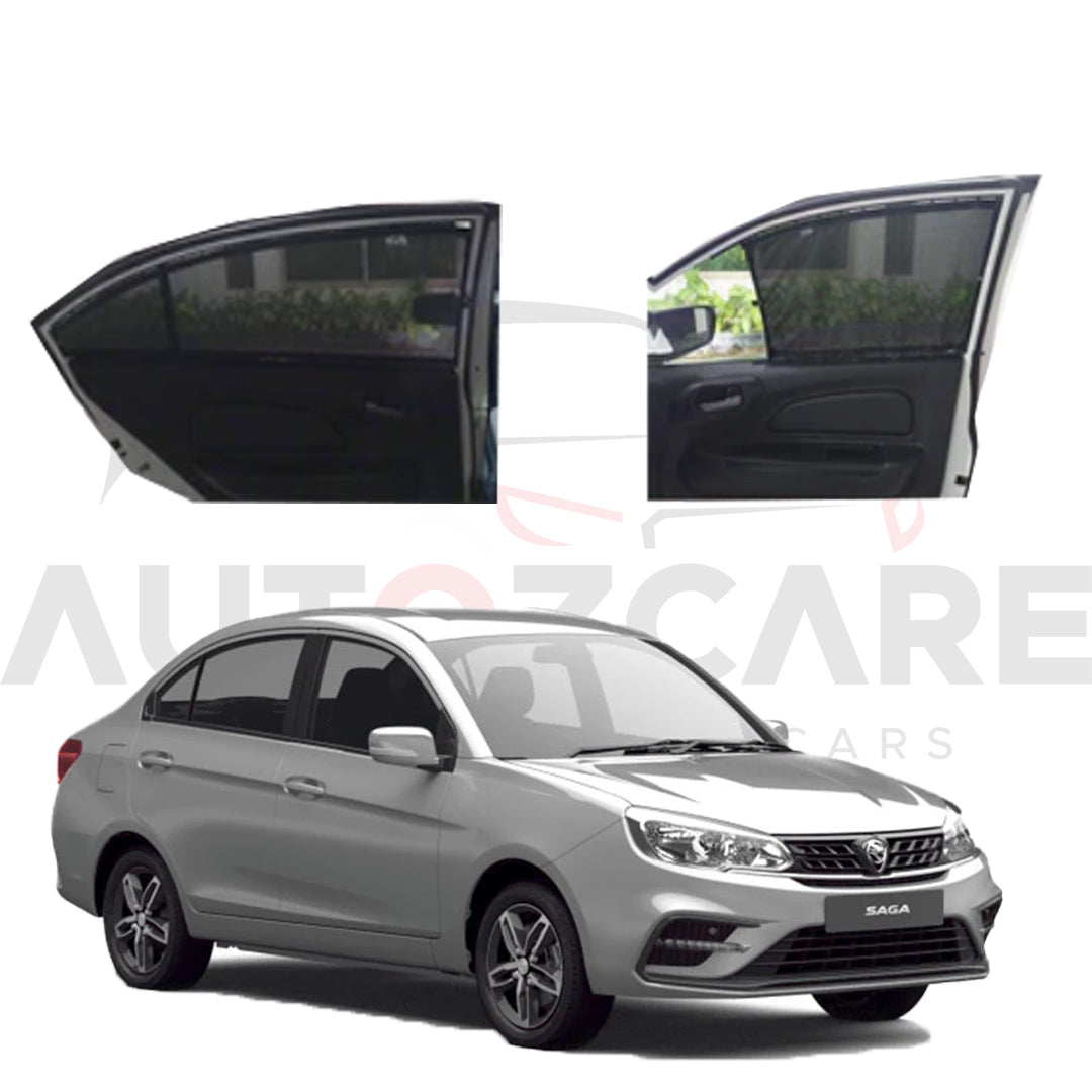 Proton Saga 3rd Customize Car Curtain | Slidable Curtain Model 2019 - 2024