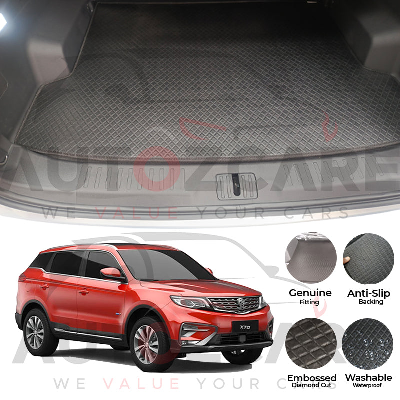Proton X70 China Rexine Trunk Mat - Model 2020-2025