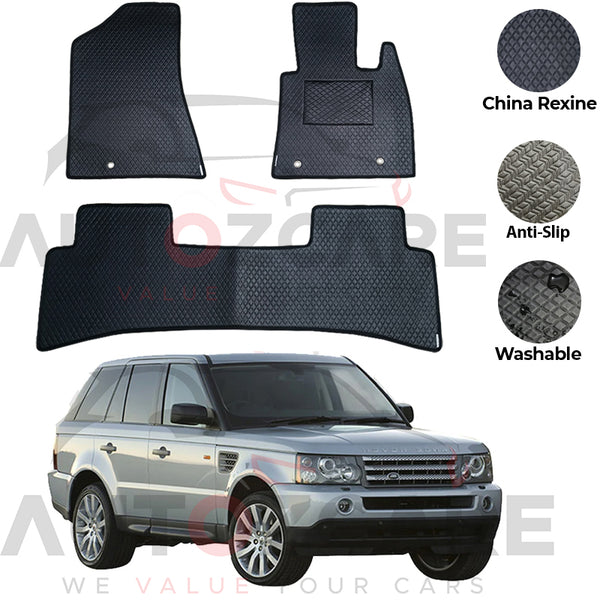 Range Rover Sport China Rexine Floor Mat 3PCS - Model 2005-2013