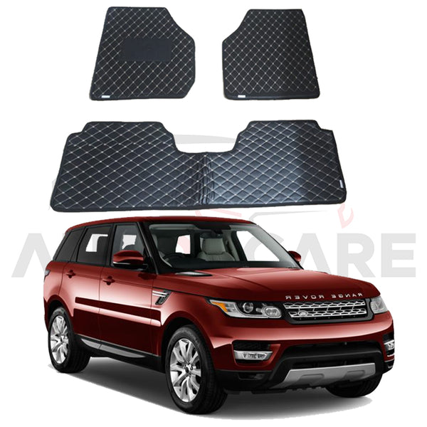 Range Rover Sport 7D Floor Mat ( Flat Style ) 3PCS - Model 2014-2018