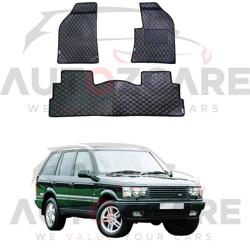 Range Rover Vogue 7D Floor Mat ( Flat Style ) 3PCS - Model 2000-2002