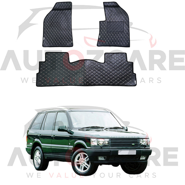 Range Rover Vogue 7D Floor Mat ( Flat Style ) 3PCS - Model 2000-2002