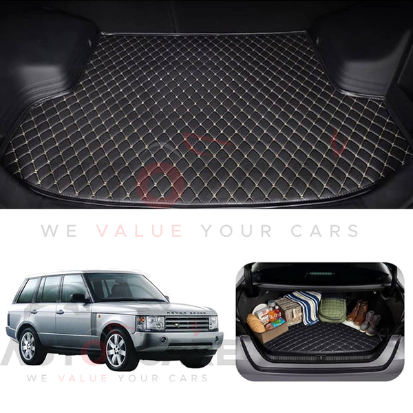 Range Rover Vogue 7D Custom Car Trunk Mat - Model 2002-2012