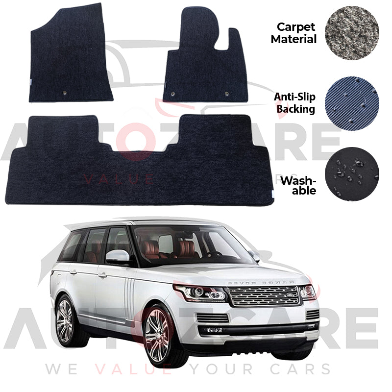 Range Rover Vogue Fitting Carpet Floor Mat 3PCS - Model 2012-2021