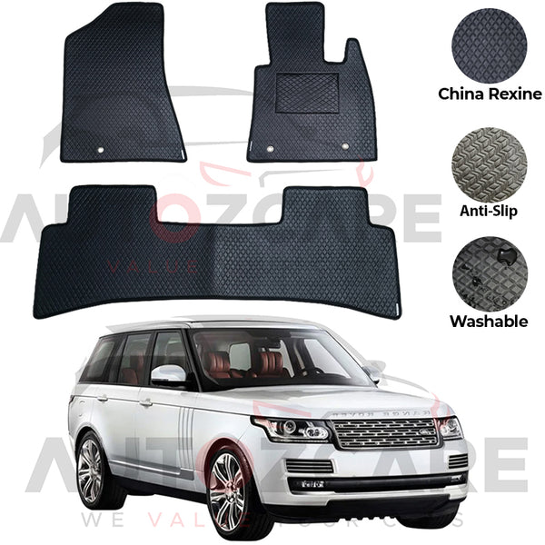 Range Rover Vogue China Rexine Floor Mat 3PCS - Model 2012-2021