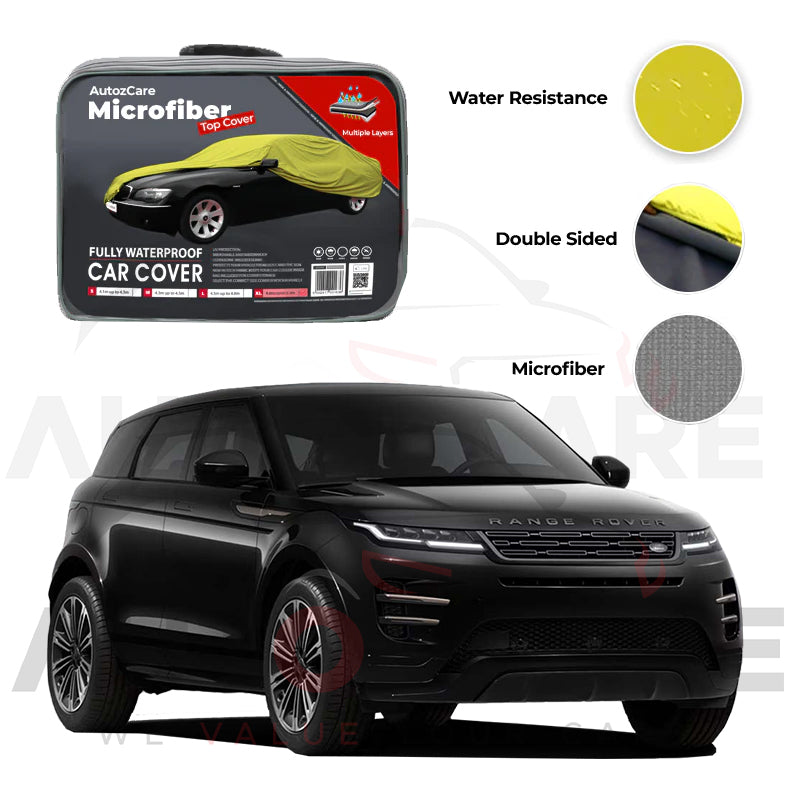 Range Rover Evoque Microfiber Car Top Cover - Model 2012-2018