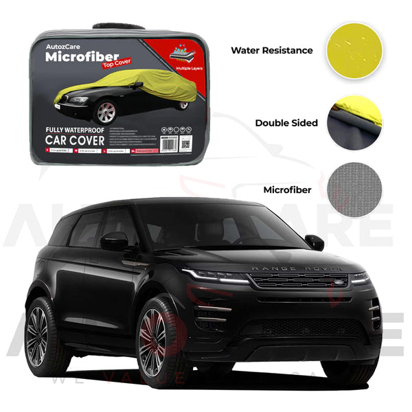 Range Rover Evoque Microfiber Car Top Cover - Model 2012-2018
